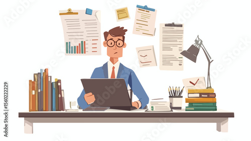 Professional Accounting Analysis Image for Financial Auditing
