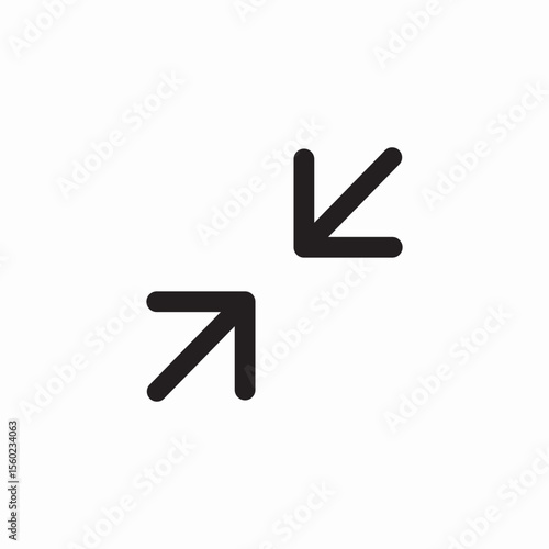 tab minimize icon sign vector