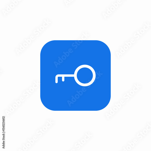 account lock icon sign vector
