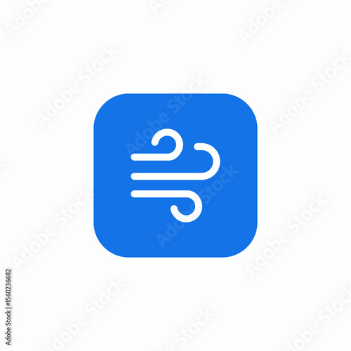 air blow icon sign vector