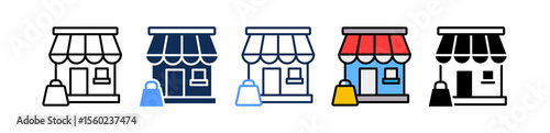 Stores multiple icon