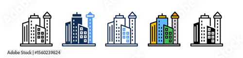 City multiple icon
