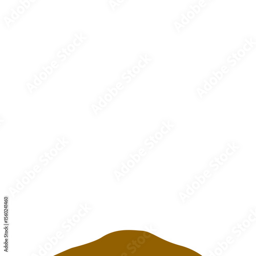 Illustration of a Brown Mud Mound