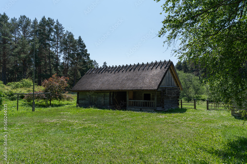 Fototapeta premium countryside cottage in estonia