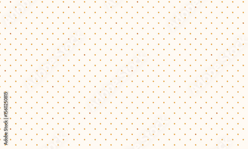 Elegant Gold Dot Grid on Cream Background