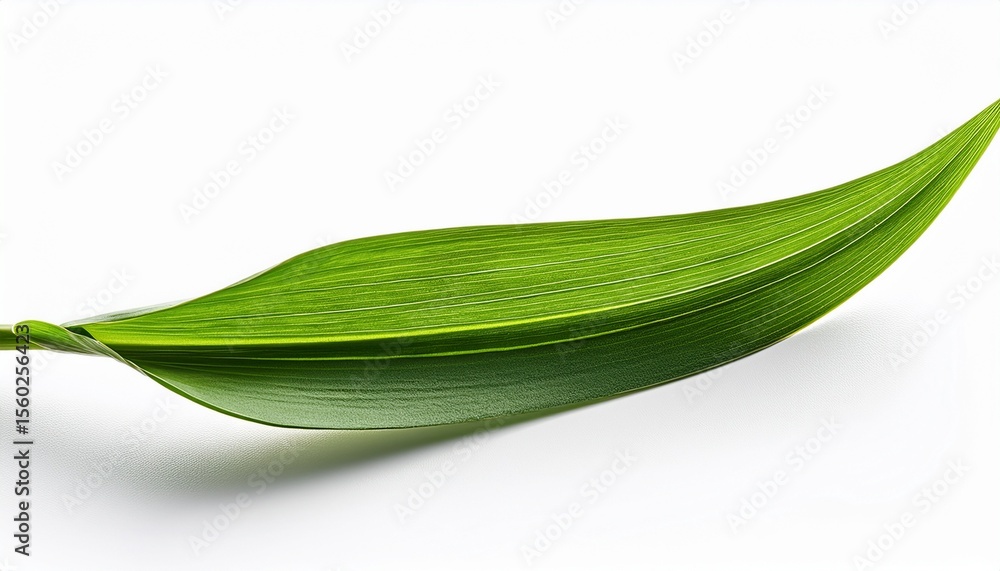Obraz premium blade of grass isolated on white background