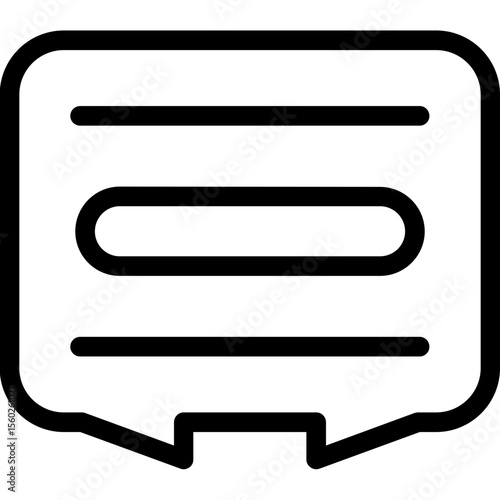 Comment Alt Minus Icon