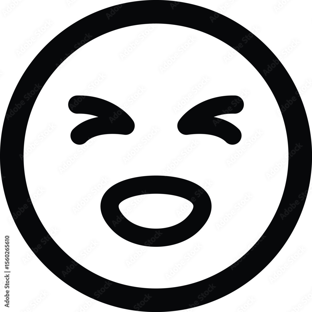 Minimal Emoji Face Illustration Series Expressing Various Emotions Minimal Emoji Face Illustration Series Expressing Various Emotions