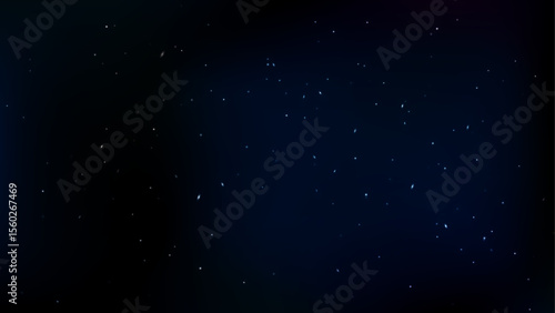 宇宙空間をイメージした抽象的な星の背景
