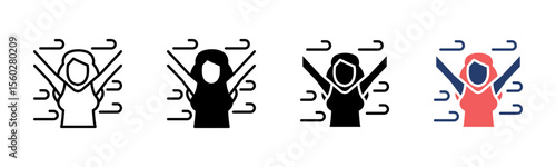 Fresh Air icon sheet multiple style collection