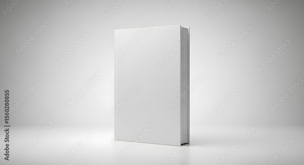Standing blank book mockup offers a clean design for showcasing your next novel, report, or brochure project in a pristine presentation. Standing blank book mockup offers a clean design for showcasing your next novel, report, or brochure project in a pristine presentation.