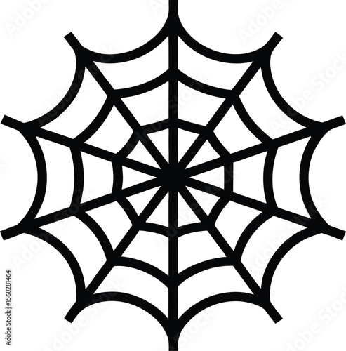 Vector halloween spider web clipart. Funny, cute illustration for seasonal design, textile, decoration kids playroom or greeting card. Hand drawn prints and doodle. | Premium Vector
