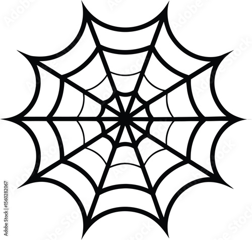 Vector halloween spider web clipart. Funny, cute illustration for seasonal design, textile, decoration kids playroom or greeting card. Hand drawn prints and doodle. | Premium Vector
