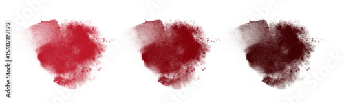 Photos Abstract watercolor blob, grunge art