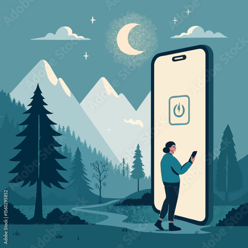 Choosing Nature Over Phone