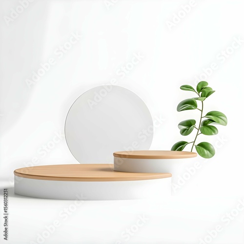vector illustration of a green tree