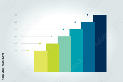 Chart, column graph, infographic element.