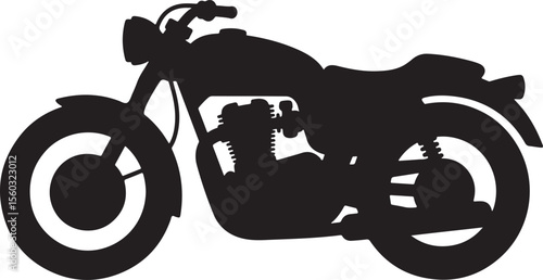 Chopper Motorcycle silhouette, motorcycle logos and icons, silhouette of motorcycle vector, motocycle silhouette vector illustration of a motorcycle