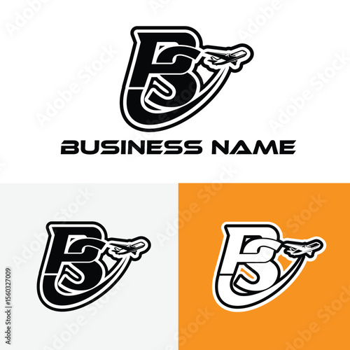 PS travel logo design, PS y2k logo, PS y2k vector, PS aeroplane logo, PS monogram logo collection