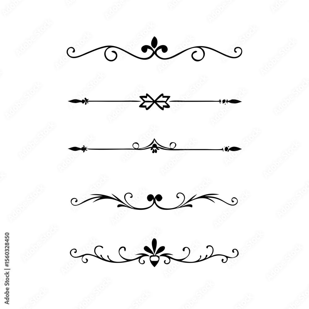 Gold text dividers doodle set. Wedding decorative elements. ornament, borders, floral, vintage line separators. Hand drawn vector illustration isolated on white background. Set page dividers.
Gold text dividers doodle set. Wedding decorative elements. ornament, borders, floral, vintage line separators. Hand drawn vector illustration isolated on white background. Set page dividers.