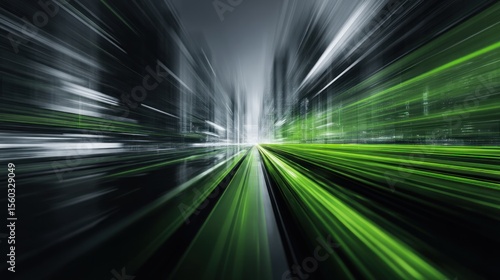 Wallpaper Mural Motion city abstract Torontodigital.ca