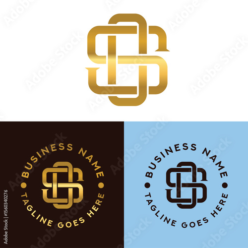 OS logo designs vector, OS monogram logos, OS luxury logos, OS vector design templates