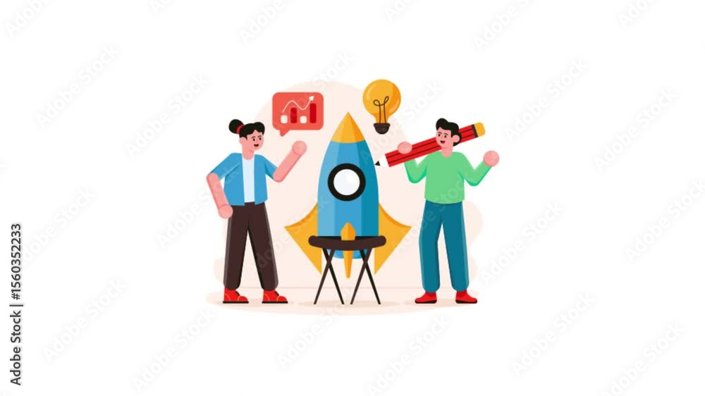 Working On Startup Mp4 Video Animated Working On Startup Mp4 Video Animated