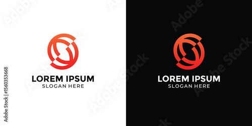 S letter logo design for company and agency