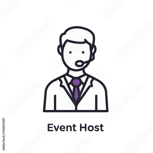 Event host character.
