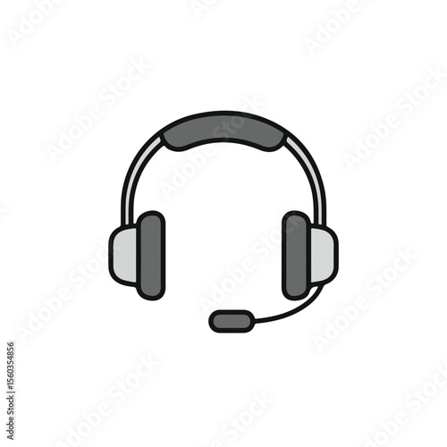 A headset.