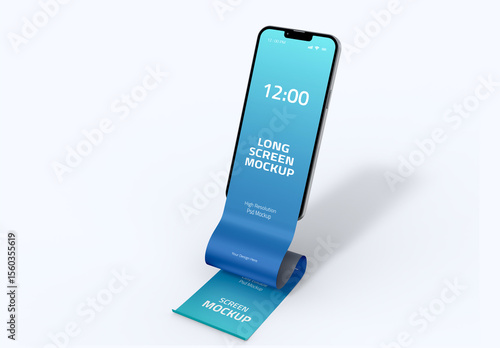 Long Scroll Mockup
