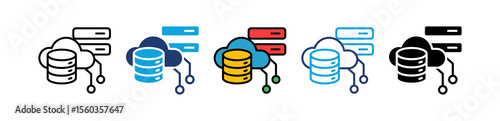 Database multiple icon