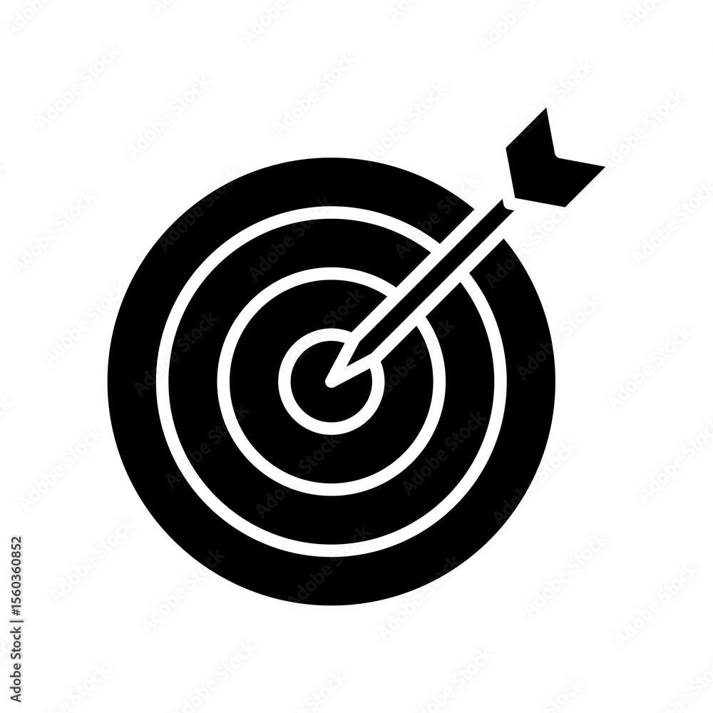 Goal glyph icon Goal glyph icon
