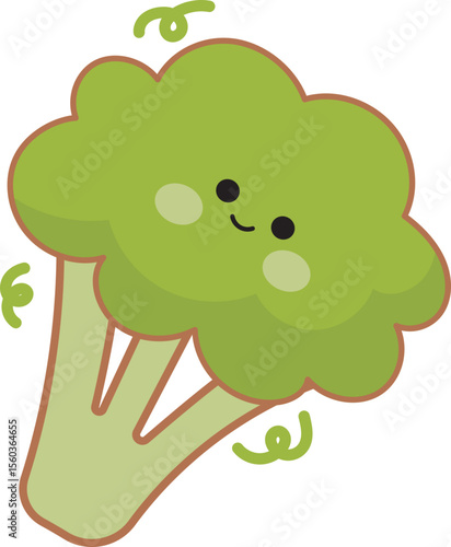 Broccoli illustration.