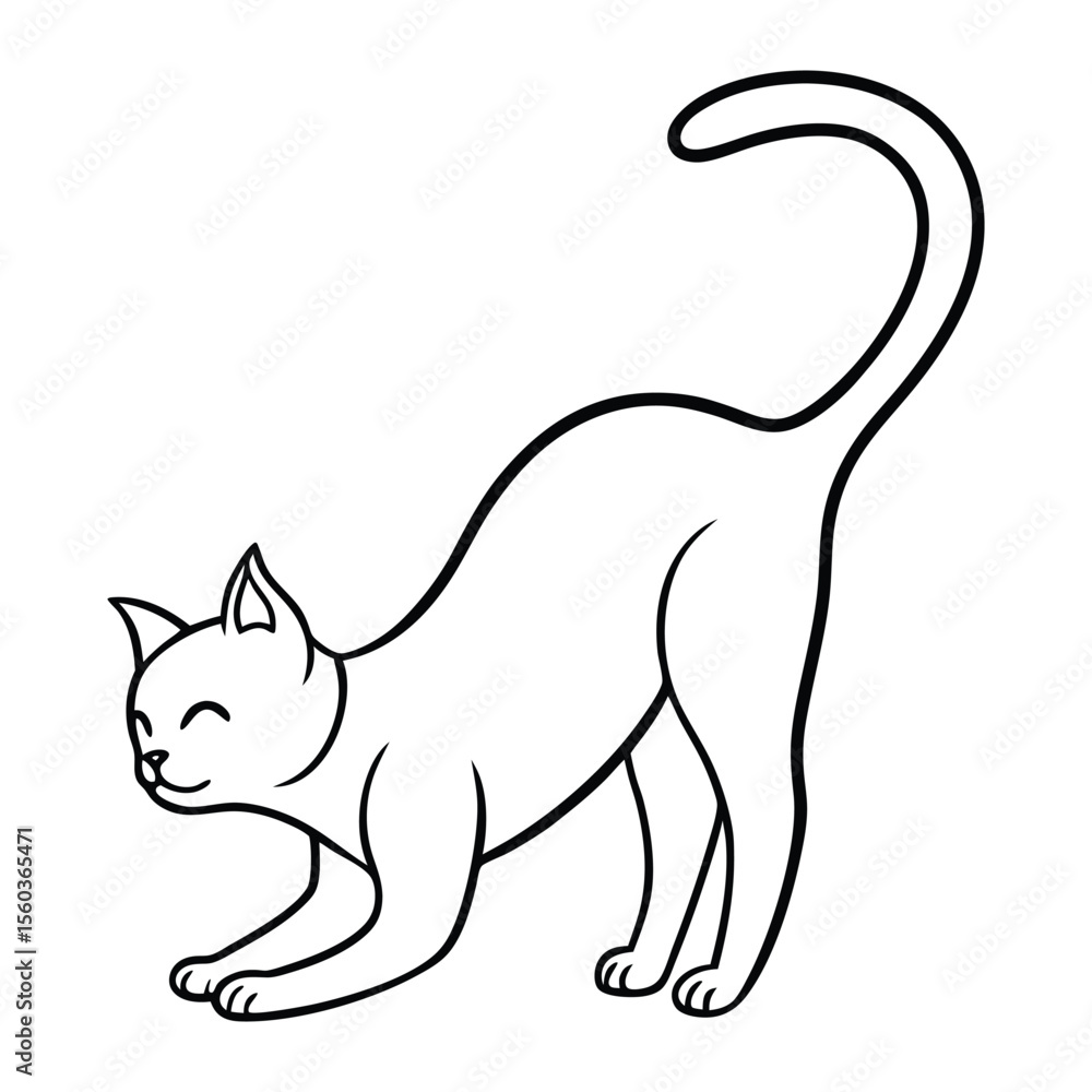 black cat vector illustration black cat vector illustration