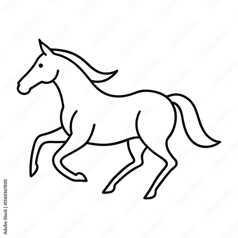 horse vector illustration horse vector illustration