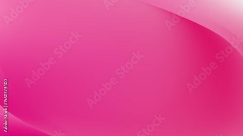 Abstract Pink Gradient Background Smooth Curves and Vibrant Hues