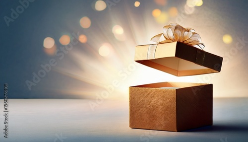 open gift box