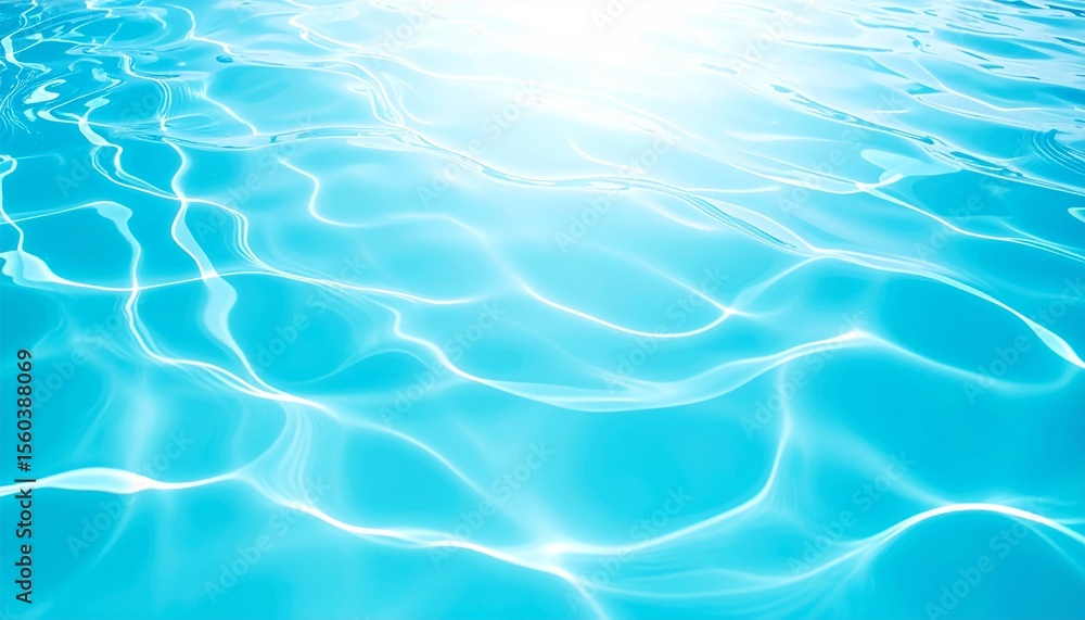 Stunning Blue Pool Water Texture Sunlit Ripples and Crystal Clear Reflections Stunning Blue Pool Water Texture Sunlit Ripples and Crystal Clear Reflections