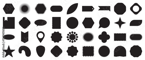 Sale sticker, price tag, starburst, quality mark, sunburst badges, retro stars. price tag, quality mark, shopping labels, special offer, price stickers etc.   Icons for web and mobile app. 