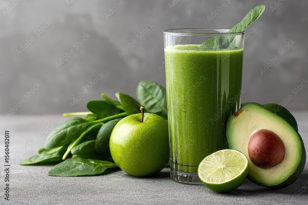Grüner Smoothie Detox Drink Avocado Spinat Limette Apfel Superfood Saft gesund Vegan Vitamindrink Clean Eating Frühstück Entgiftung Immunbooster Frische Energie Diät Smoothie grün Power Grüner Smoothie Detox Drink Avocado Spinat Limette Apfel Superfood Saft gesund Vegan Vitamindrink Clean Eating Frühstück Entgiftung Immunbooster Frische Energie Diät Smoothie grün Power