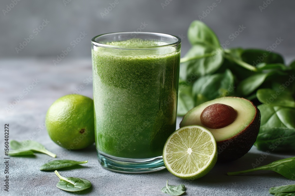 Grüner Smoothie Detox Drink Avocado Spinat Limette Apfel Superfood Saft gesund Vegan Vitamindrink Clean Eating Frühstück Entgiftung Immunbooster Frische Energie Diät Smoothie grün Power Grüner Smoothie Detox Drink Avocado Spinat Limette Apfel Superfood Saft gesund Vegan Vitamindrink Clean Eating Frühstück Entgiftung Immunbooster Frische Energie Diät Smoothie grün Power