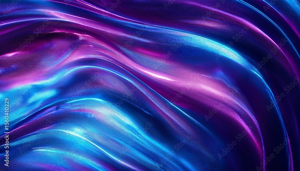 Obraz premium colorful abstract background with glowing textures in purple and blue tones