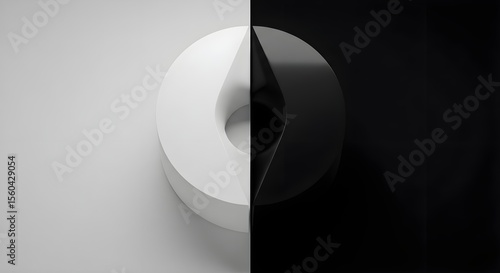 white and black 4K 9D wallpaper