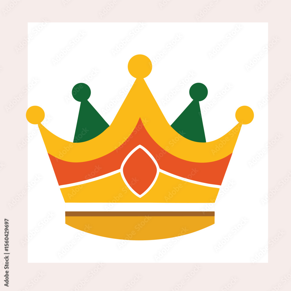 Luxury Crown Icon in Vector Format Luxury Crown Icon in Vector Format