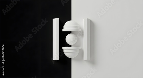 white and black 4K 9D wallpaper