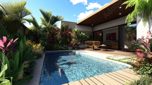 casa com sala ampla, piso claro,