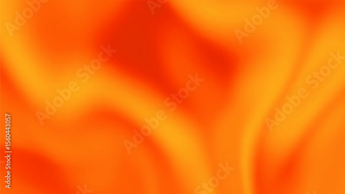 Yellow autumn color gradation gradient background. Abstract warm palette with orange blur effect. Vector design for fall sale seasonal tone.