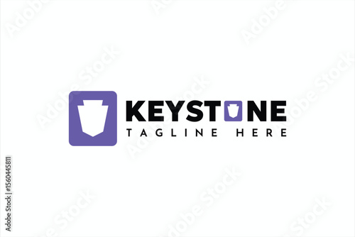 Modern Stylish Keystone Logo design
