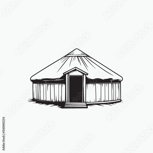 house isolated on white